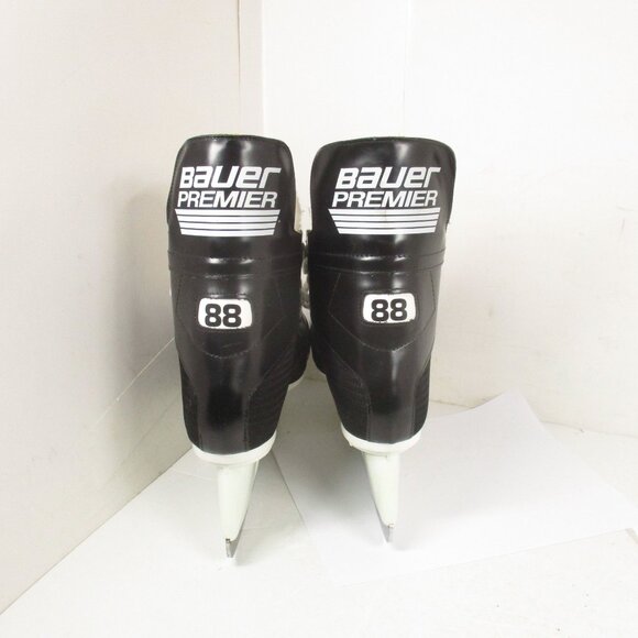 Bauer Premier 88 Men’s Ice Hockey Skates Made In Canada Leather Adult 9 D - Picture 5 of 9